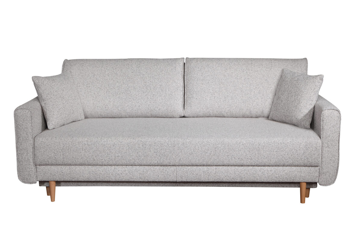 Sofa-lova MB 27 Ilgis 215 cm. Plotis 100 cm. Miegamosios dalies ilgis 190 cm Plotis 145 cm. spalvų pasirinkimas - Image 4