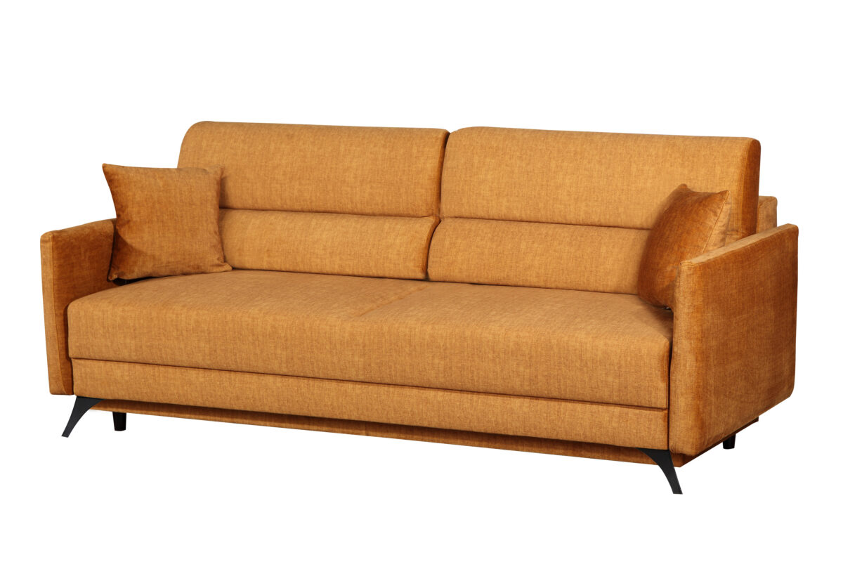 Sofa-lova MB 21 Ilgis 205 cm. Plotis 100 cm. Miegamosios dalies ilgis 190 cm Plotis 145 cm. spalvų pasirinkimas - Image 4
