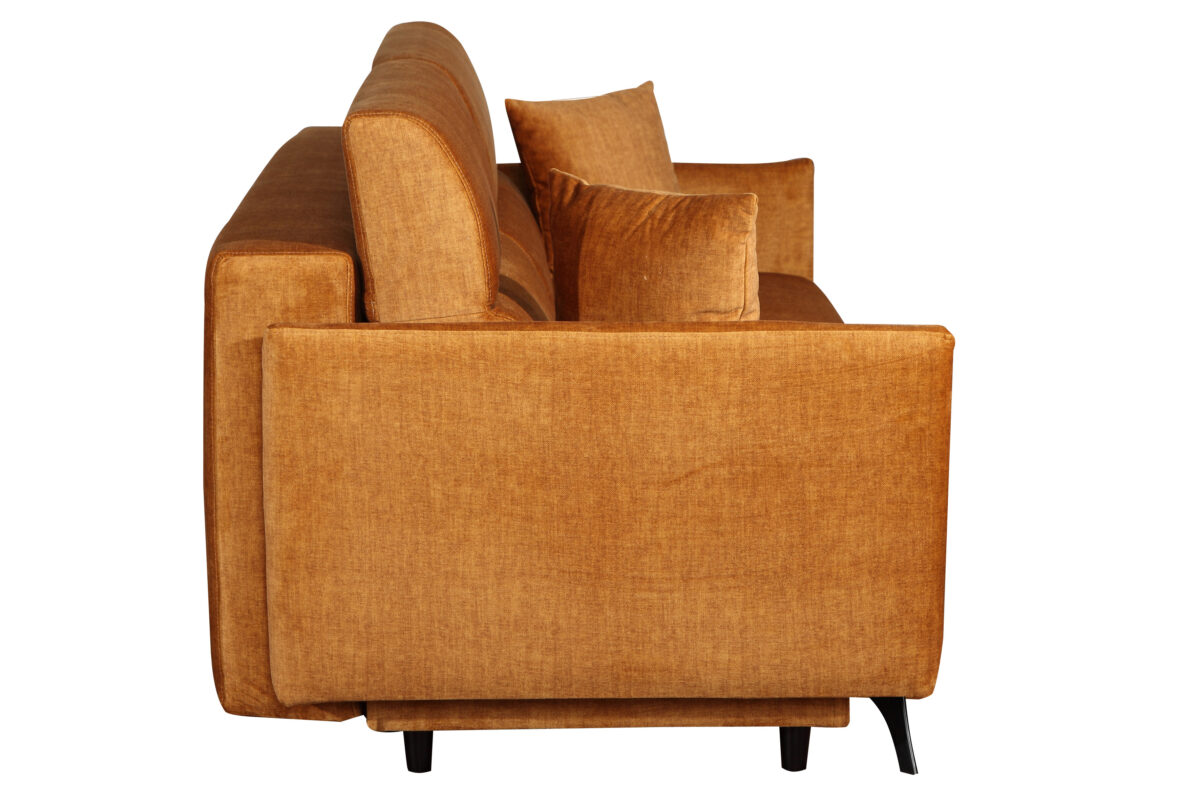 Sofa-lova MB 21 Ilgis 205 cm. Plotis 100 cm. Miegamosios dalies ilgis 190 cm Plotis 145 cm. spalvų pasirinkimas - Image 3