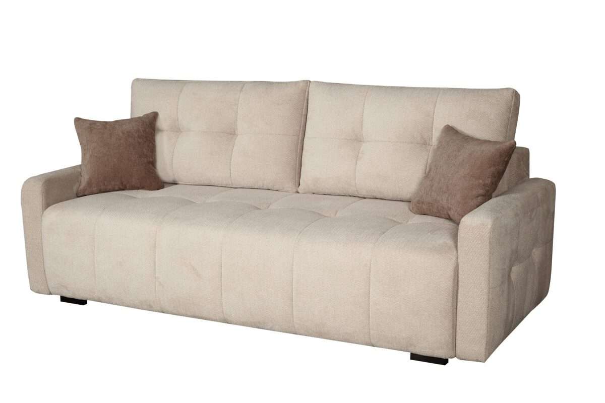 Sofa-lova MB 9 Ilgis 225 cm. Plotis 105 cm. Miegamosios dalies ilgis 190 cm Plotis 150 cm. spalvų pasirinkimas - Image 3