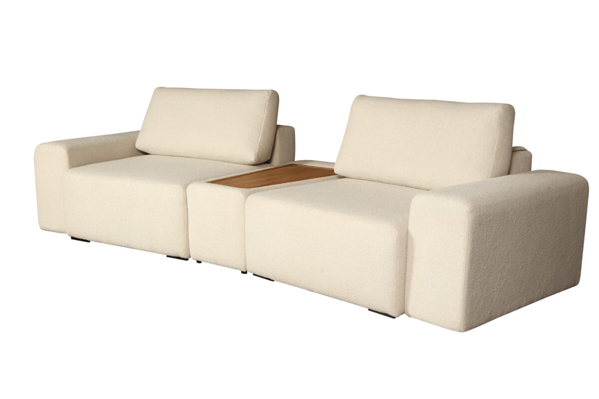 Sofa-lova MB 31 Ilgis 298/320 cm. Plotis 120 cm. Miegamosios dalies ilgis 193 cm Plotis 160 cm. spalvų pasirinkimas - Image 4