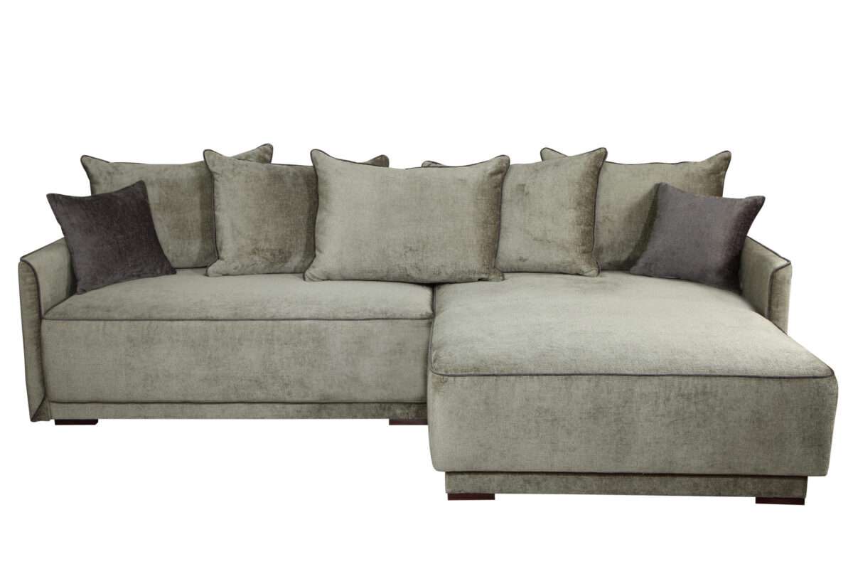 Minkštas kampas MB 9. Ilgis: 282 cm Plotis: 200 cm. Spalvų, kampo pusės pasirinkimas - Image 3