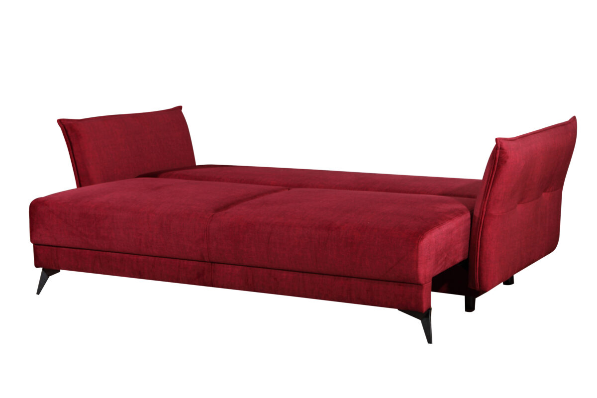 Sofa-lova MB 27 Ilgis 230 cm. Plotis 104 cm. Miegamosios dalies ilgis 190 cm Plotis 145 cm. spalvų pasirinkimas - Image 2