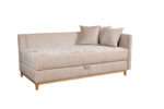Sofa-lova MB 4. Ilgis 210 cm. Plotis 110 cm. Aukštis: 90 cm Spalvų pasirinkimas. - Image 2