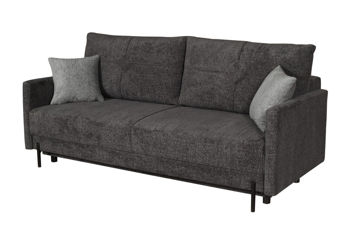 Sofa-lova MB 6 Ilgis 207 cm Plotis 100 cm Miegamosios dalies ilgis 190 cm Plotis 145 cm. spalvų pasirinkimas - Image 2