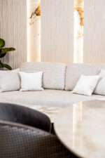 Sofa-lova MB 7 Ilgis 235 cm. Plotis 118 cm. Miegamosios dalies ilgis 190 cm Plotis 160 cm.  spalvų pasirinkimas - Image 4