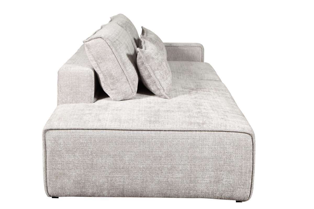 Sofa-lova - kampas MB 3.  Ilgis 270 cm. Plotis 120 cm.  Spalvų pasirinkimas. - Image 5