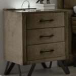 Prabangios linijos spintelė su 3 stalčiais