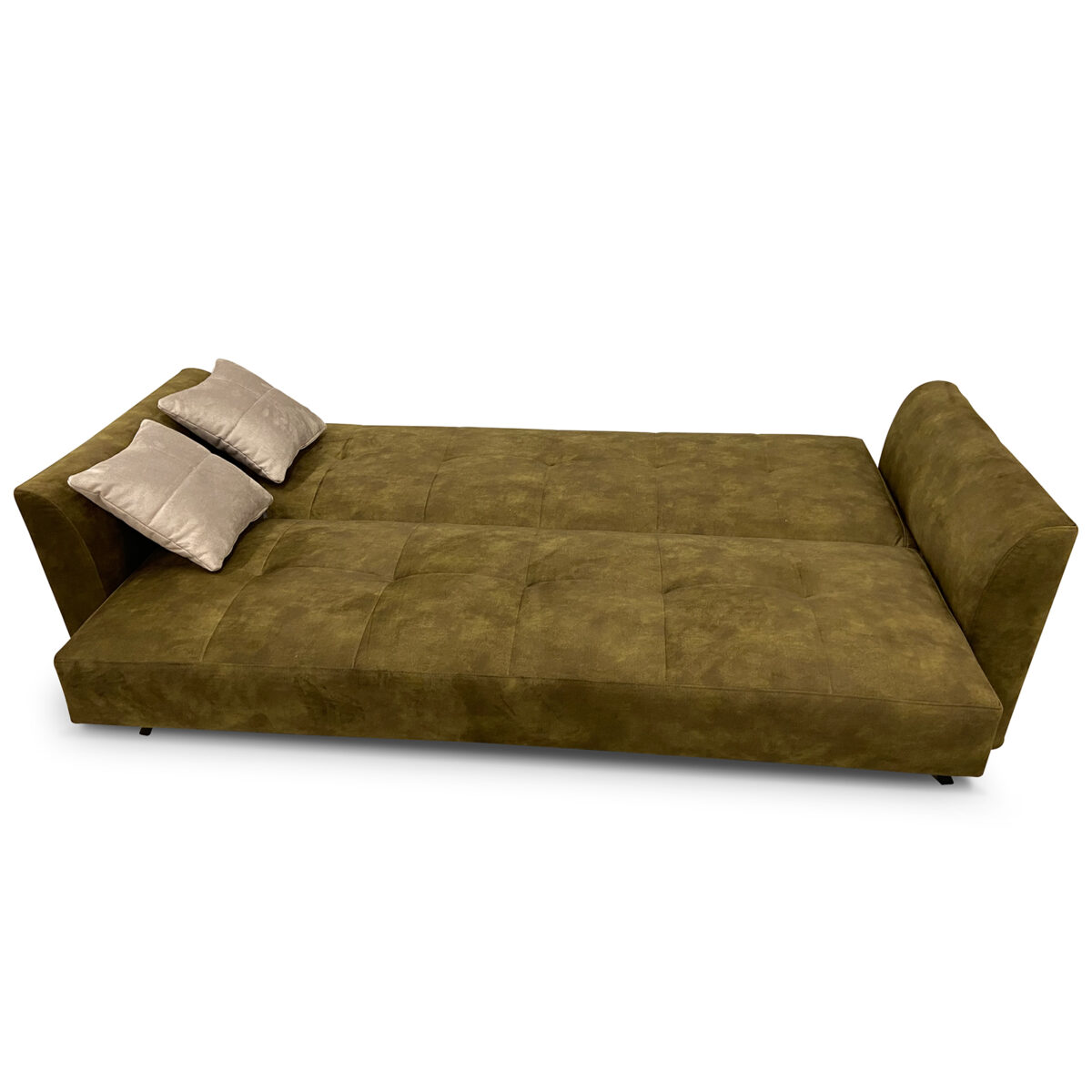 Sofa-lova MB 23 Ilgis 225 cm. Plotis 100 cm. Miegamosios dalies ilgis 190 cm Plotis 125 cm. spalvų pasirinkimas - Image 4