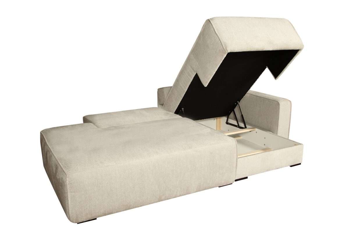 Minkštas kampas MB 10 Ilgis: 270 cm Plotis: 166  cm. Spalvų, Išmatavimų, kampo pusės pasirinkimas - Image 8