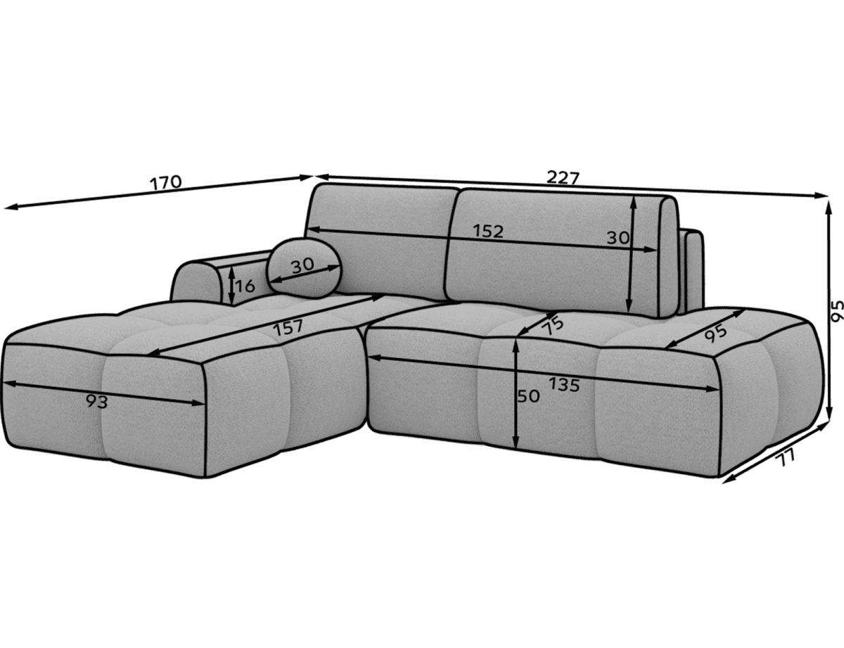 CO-VIT-LT-01ROY_main - Ilgis:227cm, Plotis:170cm, Aukštis:95cm - Image 11