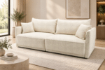 Sofa-lova minkštas kampas viename MB 32 Ilgis 225 cm. Plotis 112 cm. Miegamosios dalies ilgis 200 cm. Plotis 150 cm. Spalvų pasirinkimas.