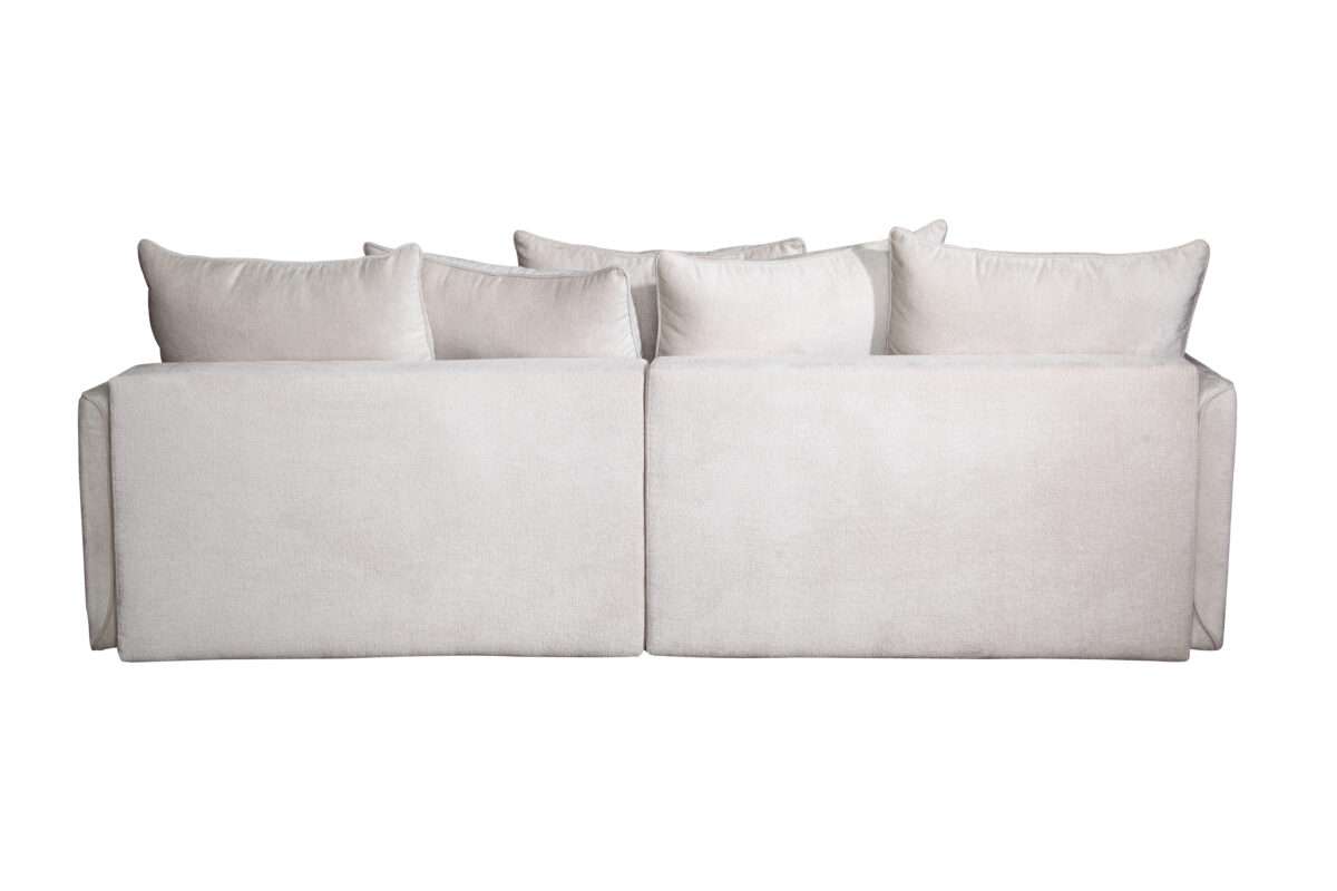 Sofa-lova minkštas kampas viename MB 33 Ilgis 265 cm. Plotis 120 cm. Miegamosios dalies ilgis 245 cm. Plotis 165 cm. Spalvų pasirinkimas. - Image 12