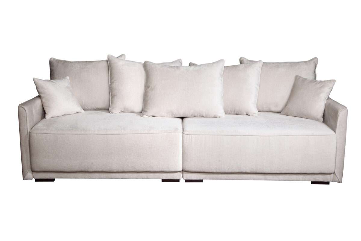 Sofa-lova minkštas kampas viename MB 33 Ilgis 265 cm. Plotis 120 cm. Miegamosios dalies ilgis 245 cm. Plotis 165 cm. Spalvų pasirinkimas. - Image 5